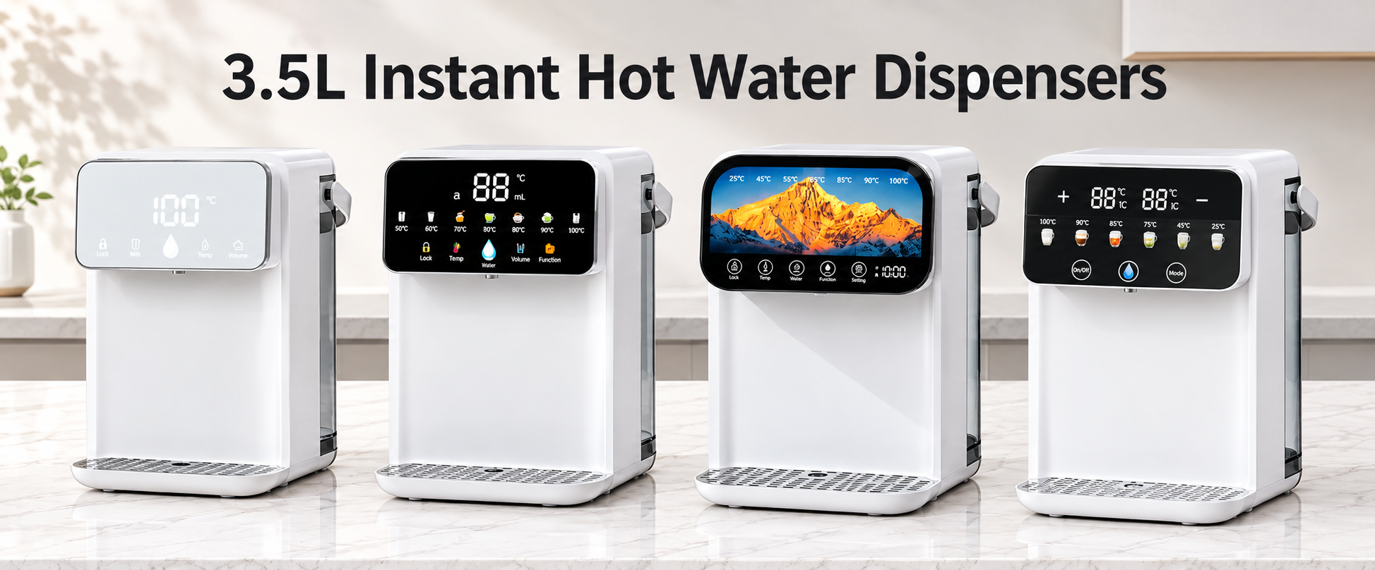 Yunpei instant hot water dispenser collection