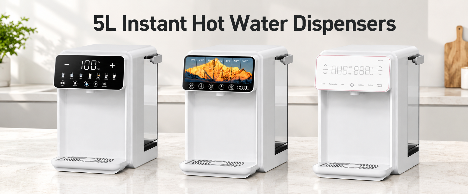 Yunpei instant hot water dispenser collection